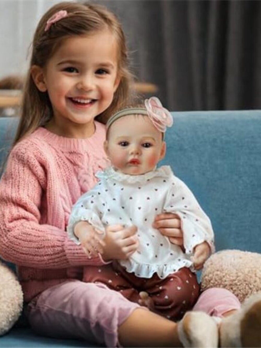 18 Inch Realistic Baby Doll Girl - Picture 6 of 6